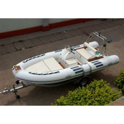 16ft CE Approved PVC or Hypalon Small Fiberglass Boat