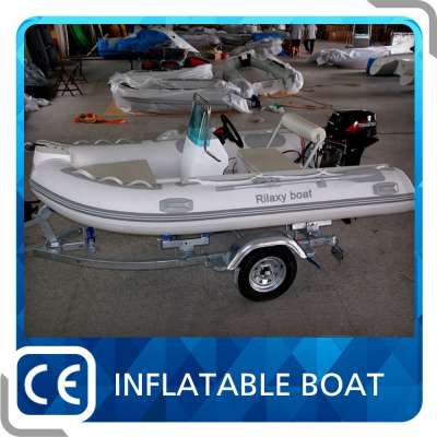 CE 10ft rigid inflatable boat with sail